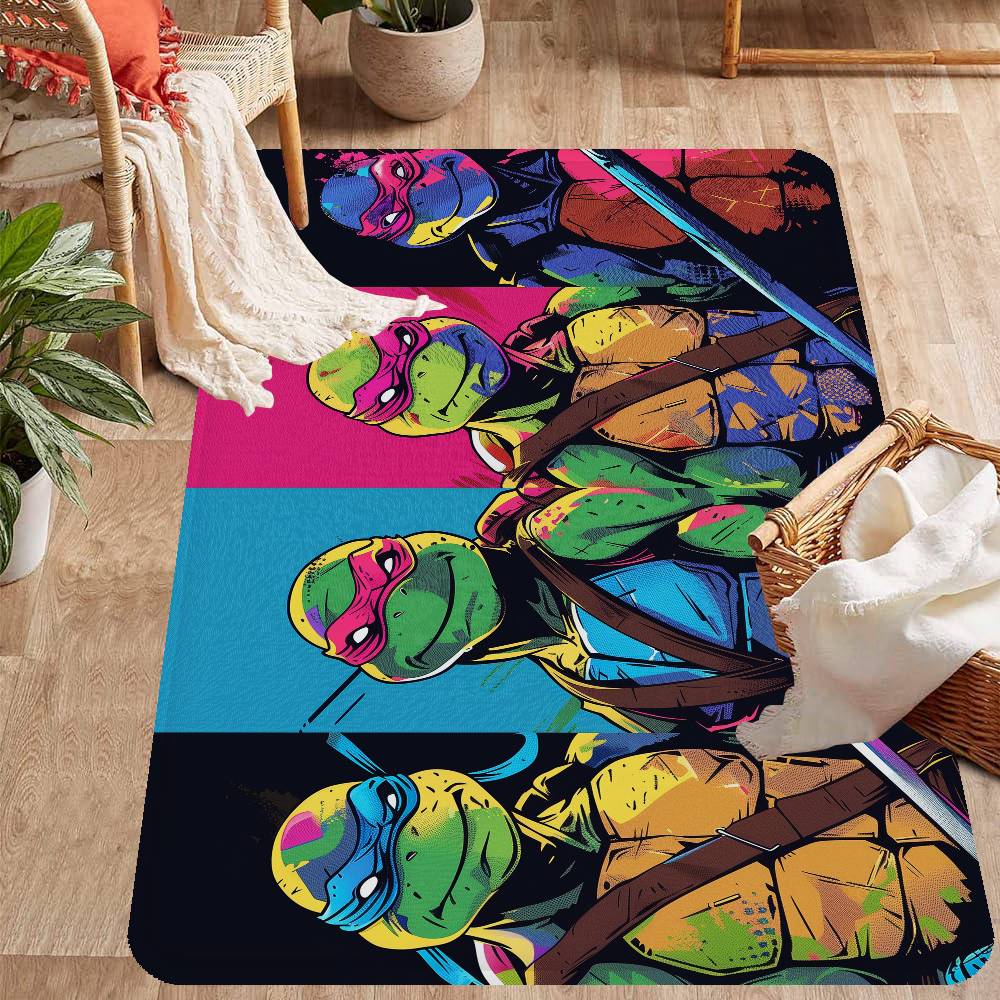 Classic N-Ninja Turtles Movie Door Mat Nordic Style Bedroom Living Room Doormat Home Balcony Anti-Slip Alfombra