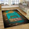 3D Gamer Game Gamepad Cartoon Tapijt Vloerkleed voor Thuis Woonkamer Slaapkamer Bank Deurmat Decor, Kinderspeelplaats Vloerkleed Antislip Vloermat