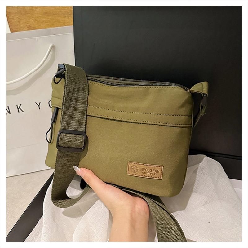 Culoare uni, Geantă din nailon, Geantă de damă, Multifuncțională, Casual, Impermeabilă, Portabilă, Geantă de umăr uniformă, Geantă crossbody
