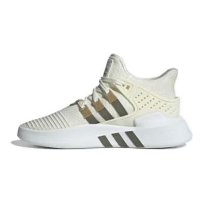Originals Eqt Bask Adv Fabric Synthetic Leather Tpu Classic Sports Mid-Top Lifestyle Casual Shoes Unisex Casual Shoes White Green Brown JI4275
