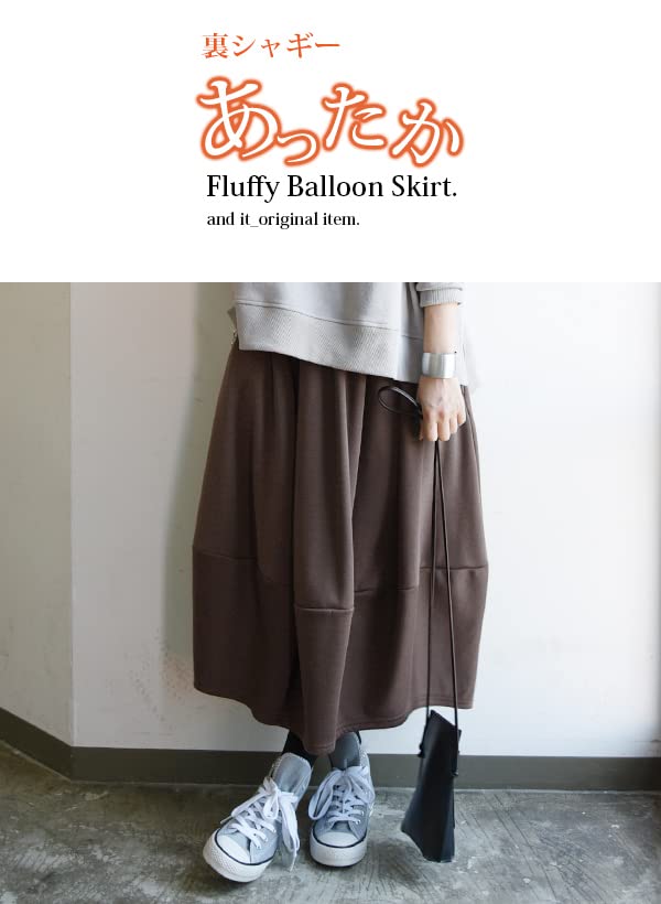 E Saia Feminina Acolchoada com Forro de Lã, Cor Heather Charcoal, Tamanho L, 41,