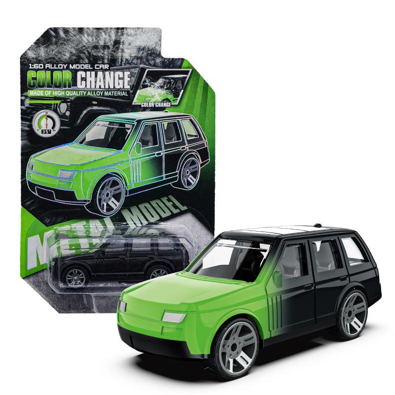 Water-Reactive Color-Changing Alloy Racing Car Model 1:60 Pull-Back Toy for Boys
