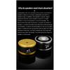 4PCS HiFi Carbon Fiber Speaker Shock Absorber Aluminum Alloy Speaker Spikes Stand Feet Pad for Speaker DAC Shock Absorbing