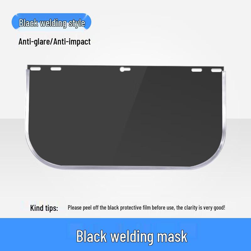 Safety Helmet Face Shield for Welding & Impact Protection