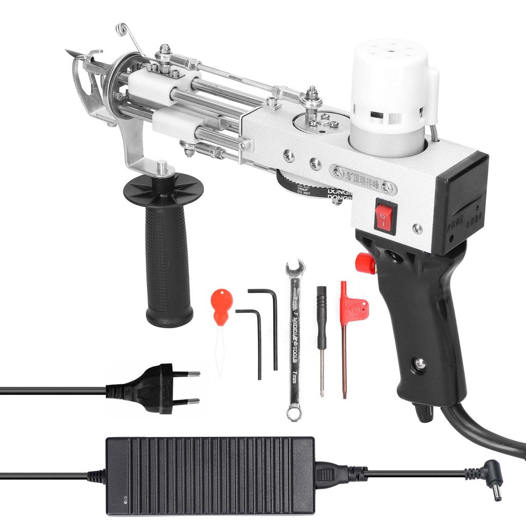 Covor electric Covoare Mașină de țesut Dispozitiv profesional de flocare Instrument de broderie industrială