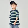 Duoduo Boys' Striped Cotton Blend T-Shirt