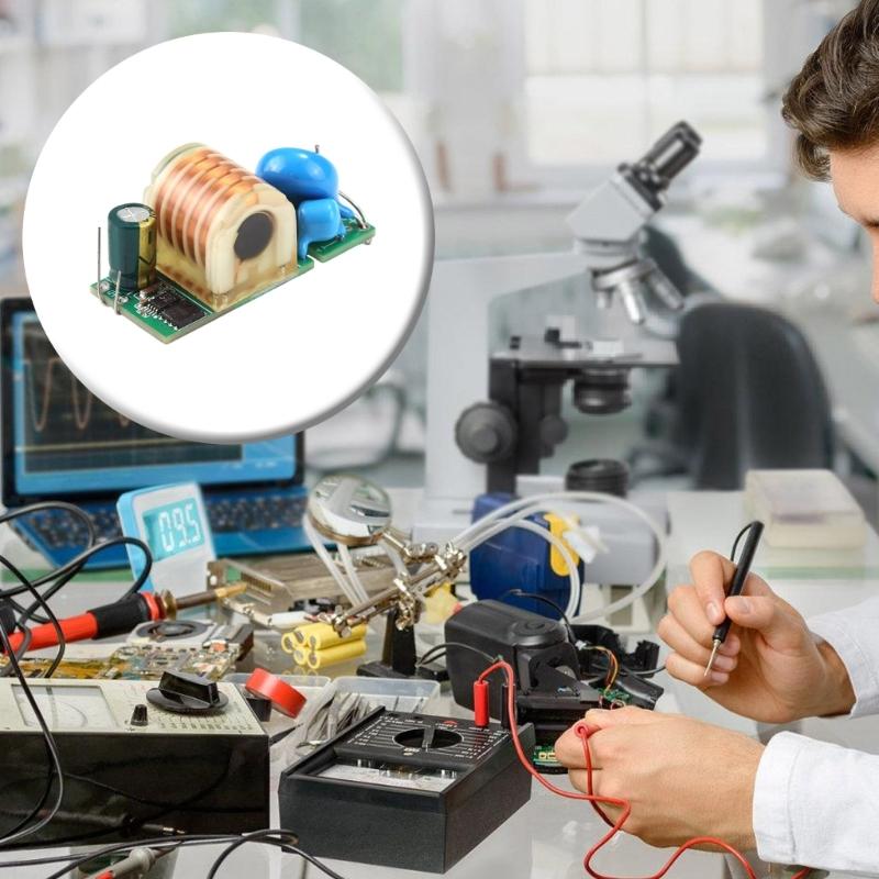 3V-4.5V 15KV Generator Module Stepping Up Adapter Igniter Coil Module High Efficiency Low Heat for 18650 Battery