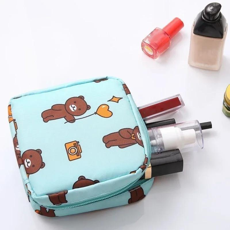 Women Girls Tampon Storage Bag Cosmetic Bag Organizer Bag Organizer Case Sanitary Pad Pouch Napkin Cosmetic Bags Tampon Holder