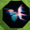 1pc Butterfly Light Automatic Folding Umbrella 8 Rib Iron Frame,  Suitable for Travel, Daily Use, Birthday, Women & Men Gift c1231028