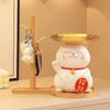 Creative Chubby Maneki-neko Entryway Display Ornament - Home & Living Room Housewarming Gift