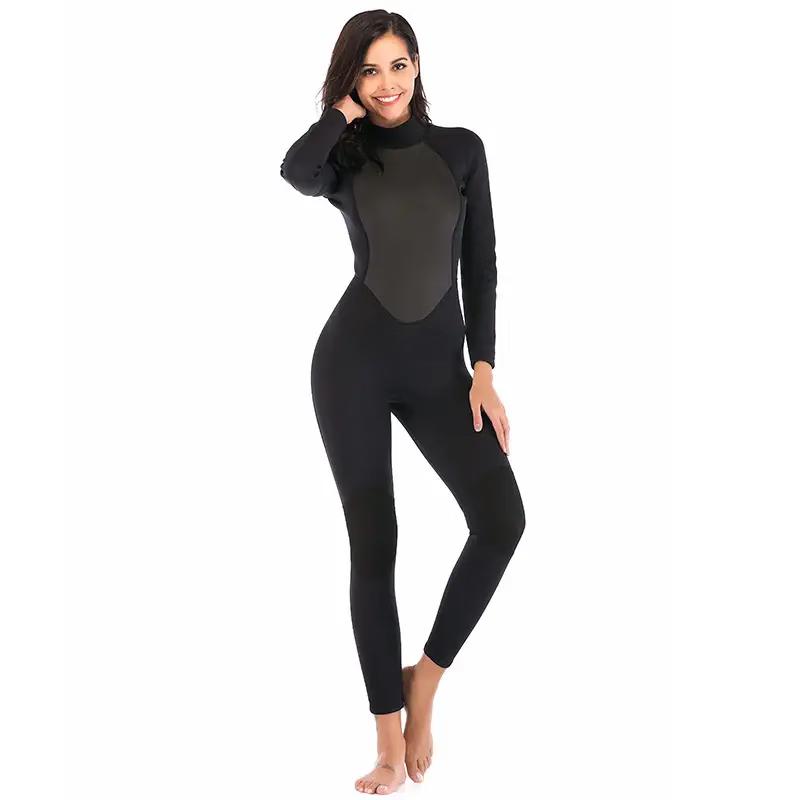 SBART Women s 3MM Long-Sleeve Thermal Wetsuit L