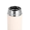 Debo Stainless Steel Temperature Display Business Travel Mug with Tea Infuser