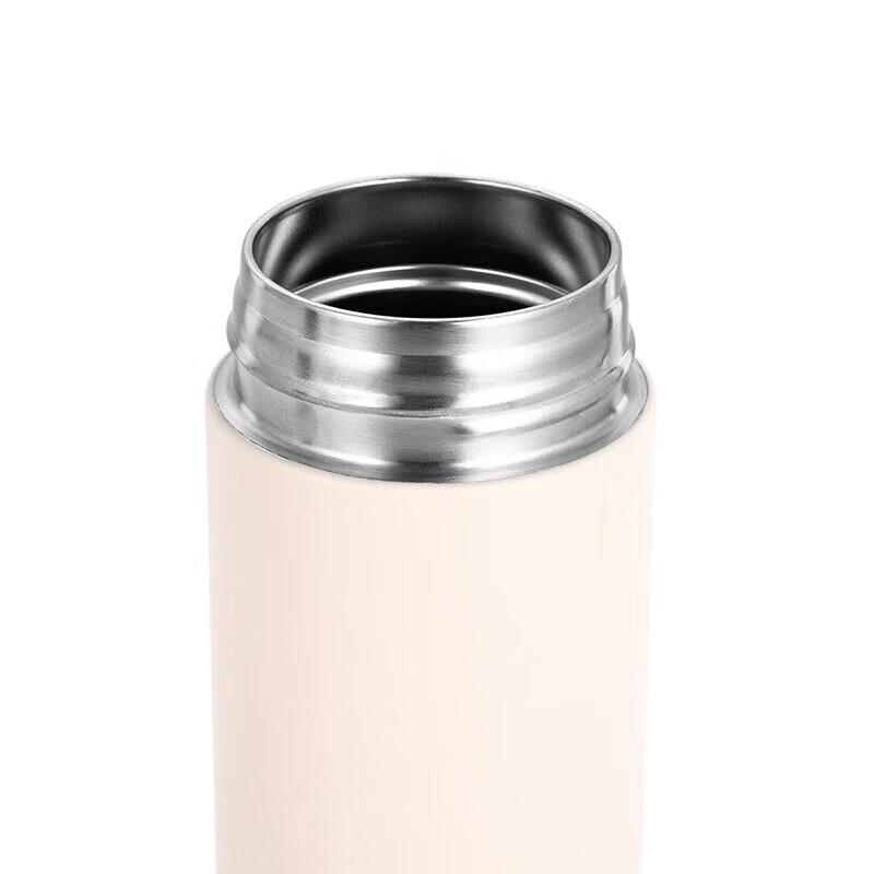 Debo Stainless Steel Temperature Display Business Travel Mug with Tea Infuser