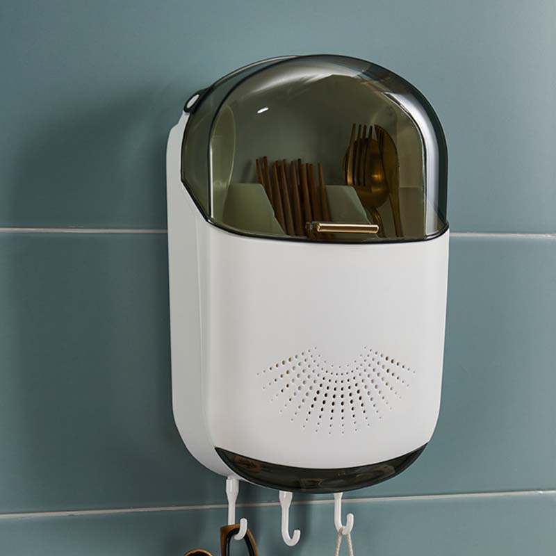 

Креативный держатель для сушки посуды, настенное отделение, корзина для палочек для еды, ложка, вилка, ящик для хранения посуды, кухонные аксессуары 1PCS оранжевый