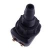 2pcs Universal Car Front Left Right Dual Holes Windshield Wiper Washer Water Spray Nozzle Jet Adjustable Black