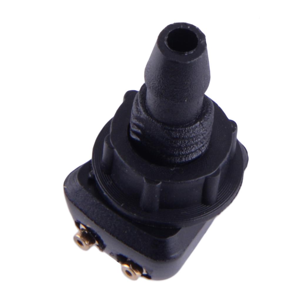 2pcs Universal Car Front Left Right Dual Holes Windshield Wiper Washer Water Spray Nozzle Jet Adjustable Black