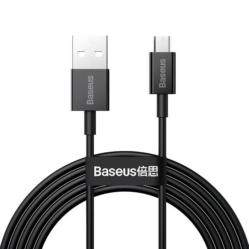 Kabel Usb Do Micro Usb Baseus Superior Series, 2A, 2M (Czarny)