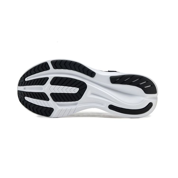 Saucony Men's Ride 16 Black White Running Shoes S20830-05