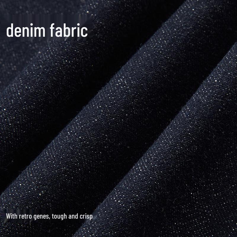 Gxg.jeans Men's Contrast Stitching Loose Fit Straight Leg Jeans