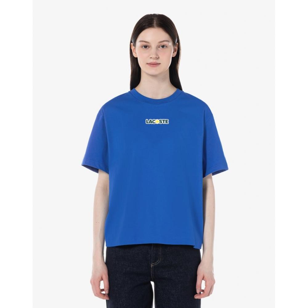 

Lacoste Женская теннисная футболка Overfit с коротким рукавом Tf7293 54 г Ixw 034