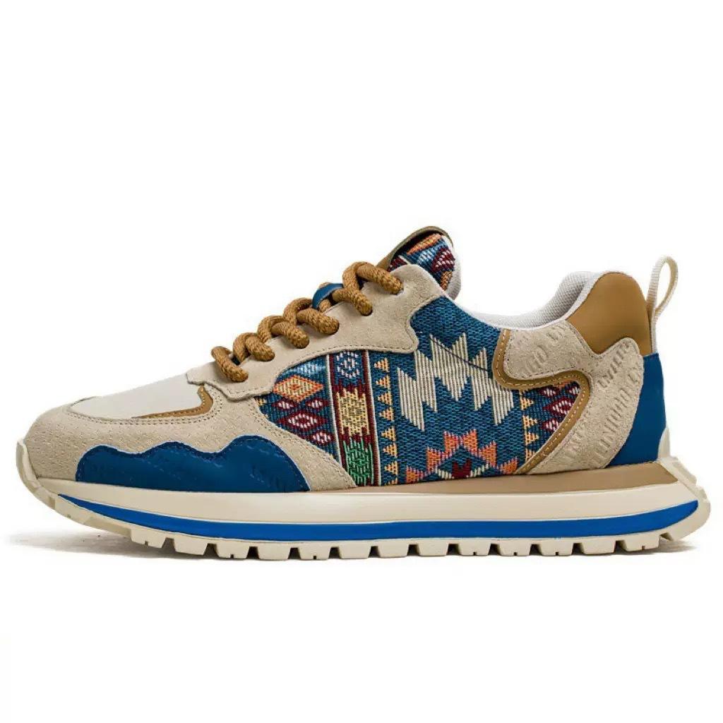 Summer Men's Shoes New Breathable Youth Shoes Men's Trend Versatile Platform Sports Shoes Casual Running Shoes