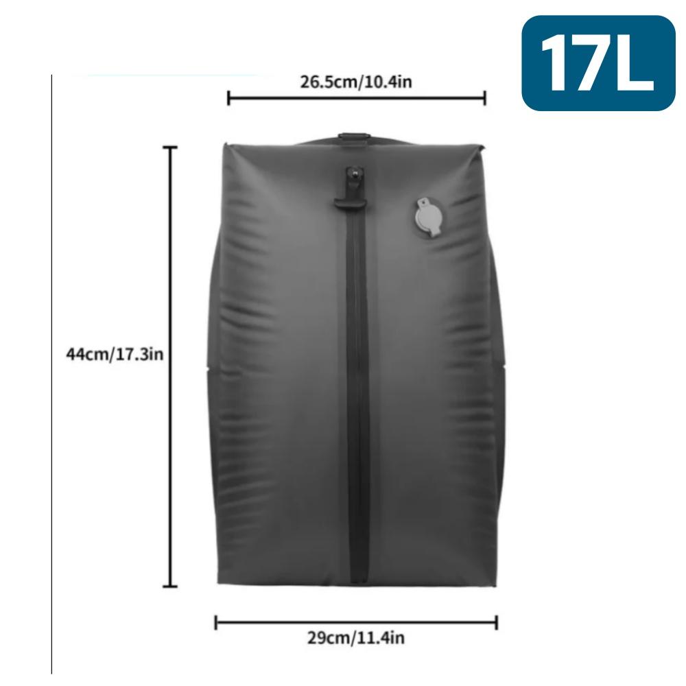 Travel Vacuum Bag TPU Space Saving Compression Bag for Suitcase Backpack Reusable Splash Proof Vacuum Bag