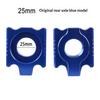 22/25mm Lightweight Rear Axle Chain Tensioner Screw Block Aluminum Chain Adjuster for Motorbike DIY Repair Spare Part