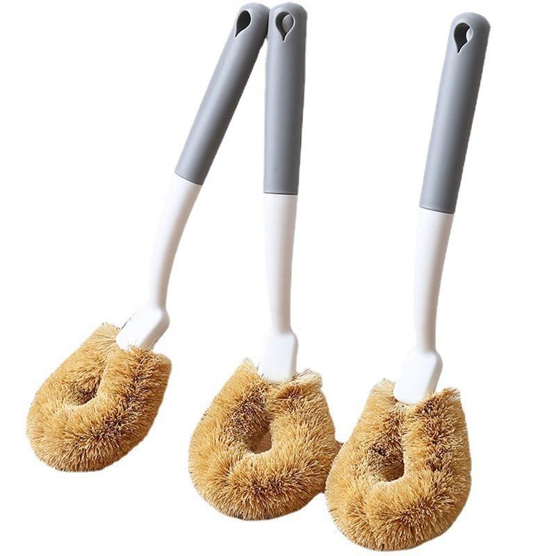 Long Handle Non Greasy Dishwashing Household Kitchen No Damage To Pots and Brushes