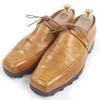 Great Dress Shoes Ultima Olga Period Patina Square Toe Light Brown Used