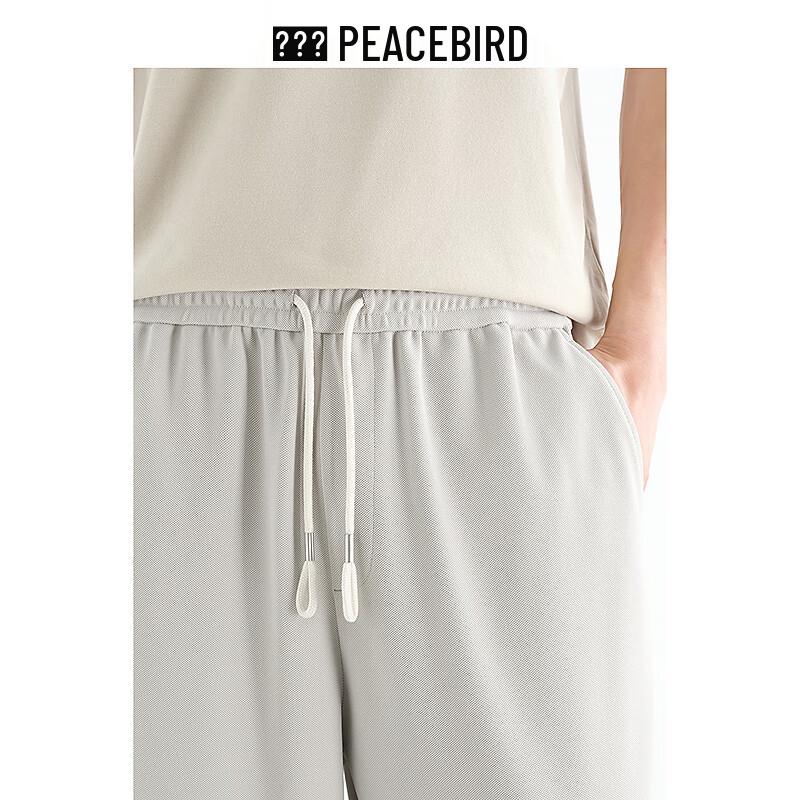 Peacebird Men's Summer Loose Straight Leg Casual Trousers
