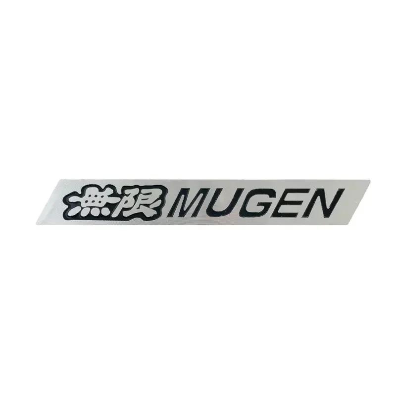 

3D Aluminum Alloy Mugen Logo Rear Trunk Fender Emblem Badge Car Sticker Decals For Honda Civic Type R Accord Integra CRV Fit