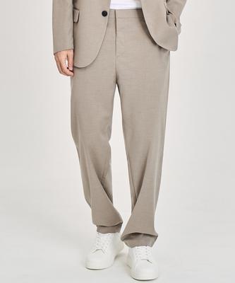 PRAIRIE [All Season] Wool Blended Slacks (Beige)