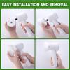 Electric Cleaning Brush Handheld Cleaning Brush With 5 Replaceable Brush Heads Electric Spin Scrubber Bathroom Cleaning Brush