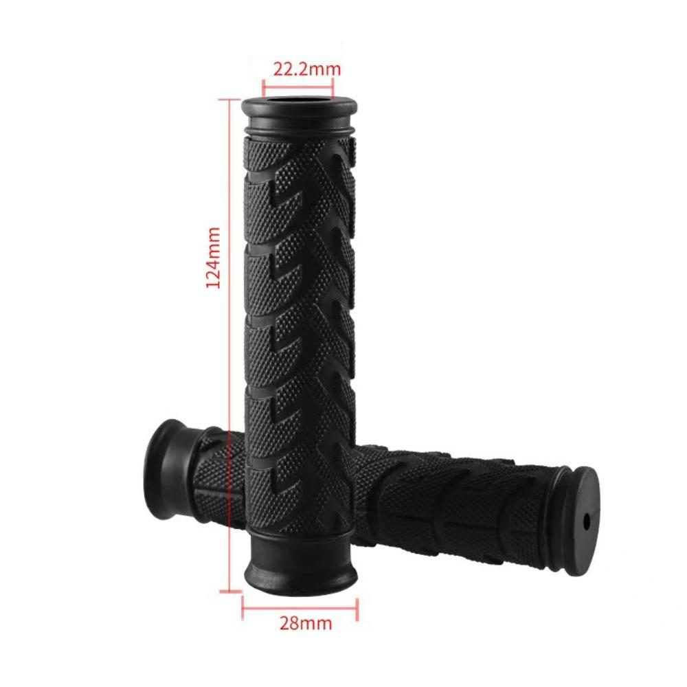 1 Pair Anti-slip Bike Handlebar Grips Rubber Handlebar Cover Bike Grip Sleeve Cycling Accessories