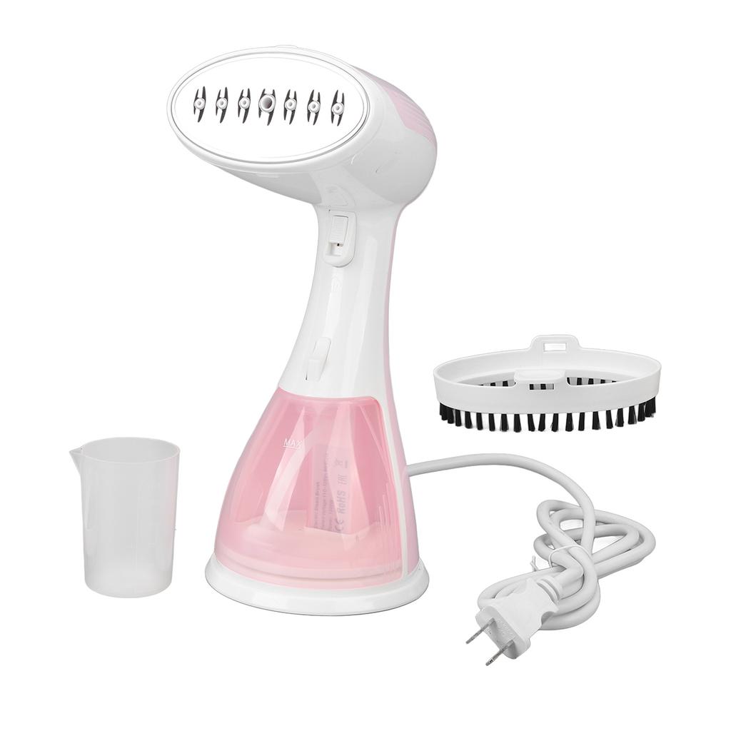 Pink Travel Compact Steam Iron Portable Electric Steam Iron Small Steam Brush Iron