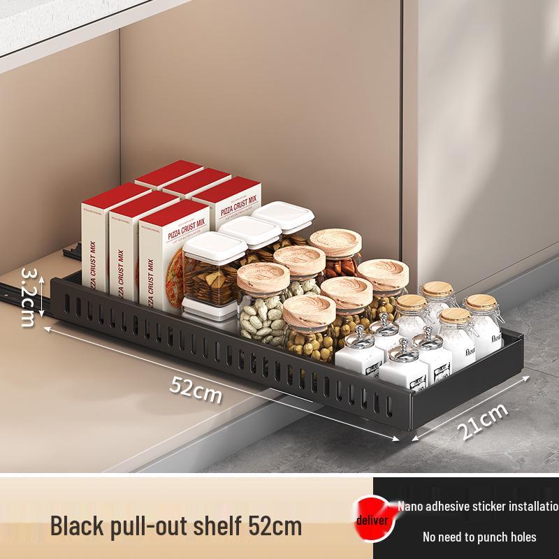 Adjustable Kitchen Pot Organizer Rack - Storage & Lid Holder for Cabinets and Countertops