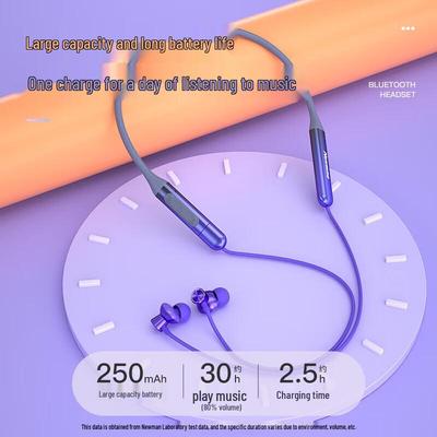 Newsmy C50 Magnetisches Nackenband Kabellose Bluetooth Sport-Kopfhörer
