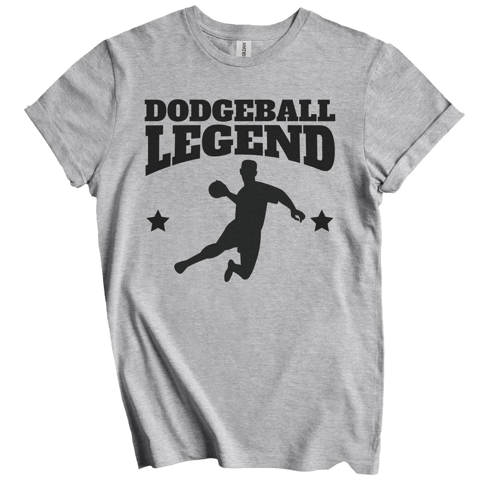 Retro Dodgeball Legend T-Shirt - Dodgeball Team Shirt - Funny Dodgeball Gift L