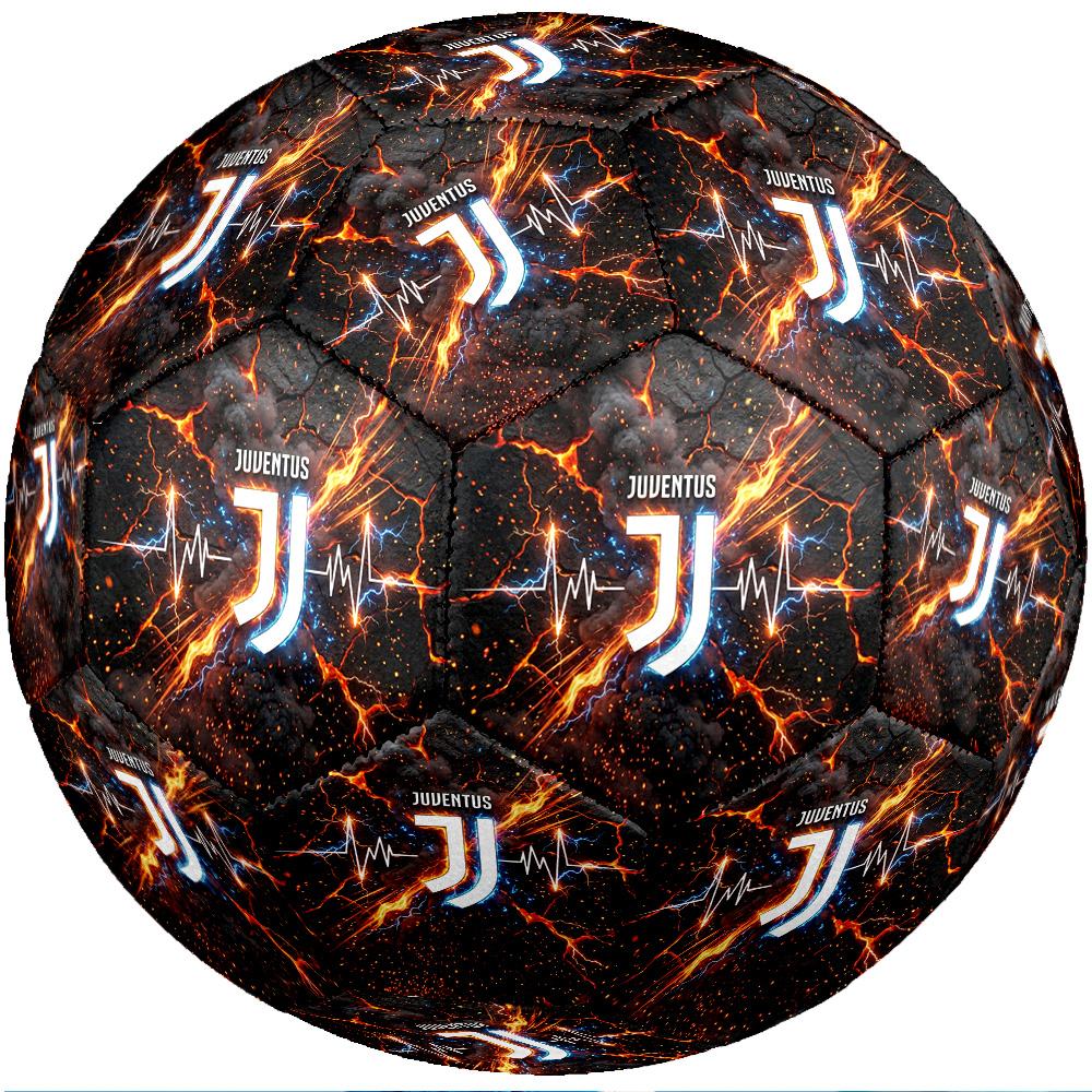 Pallone da calcio a tema Juventus FC Taglia 5 Pallone da calcio Tocco Morbido Pallone da calcio Professionale per Allenamento per Sport all'Aperto