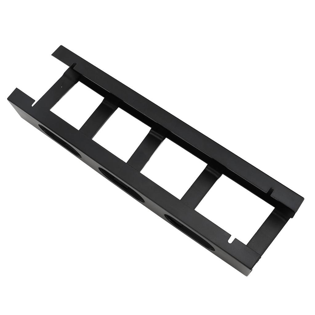 Cable Management Tray Multihole Under Desk Cord Organizer Multifunctional Power Strip Holder for Off