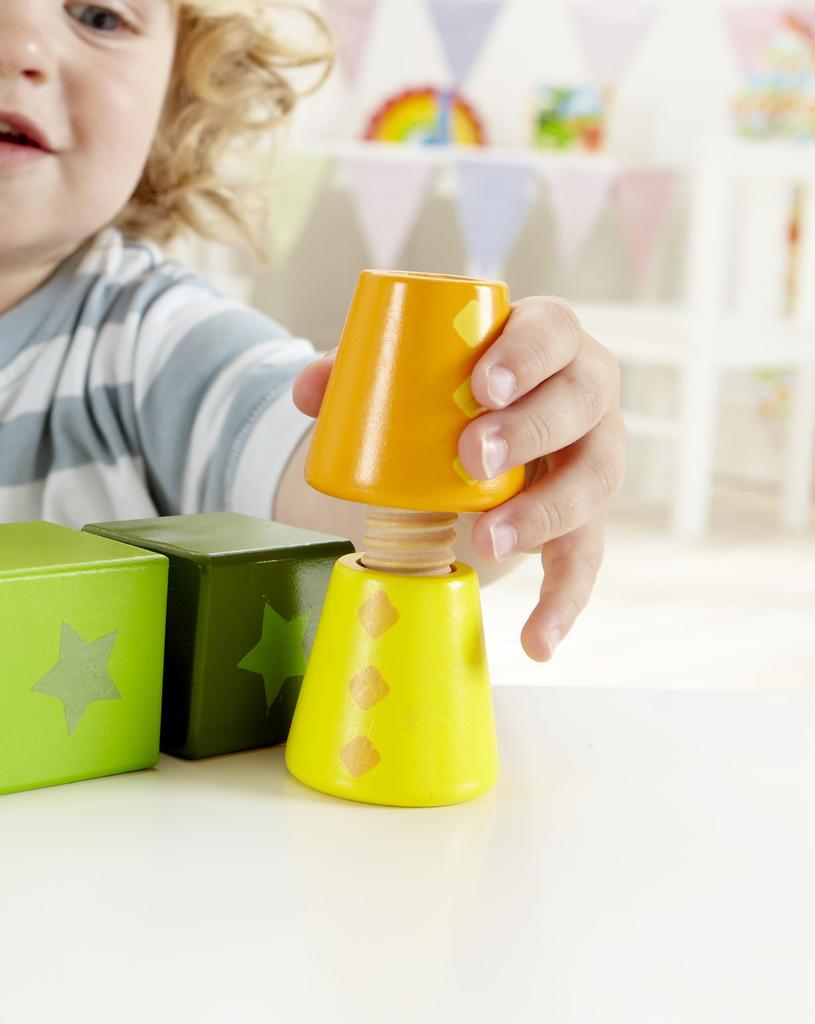 Hape Screw-on Building Blocks E0416 (2 Years Old)