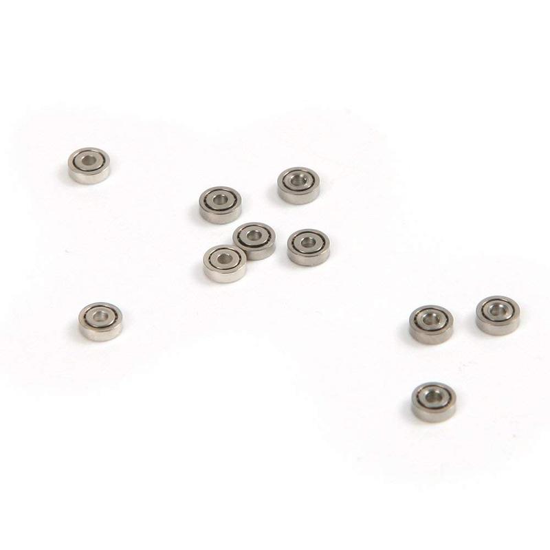 10pcs Miniature 681ZZ Metal Shield Ball Bearings Wheel Roller Toy Model 1x3x1mm 1.5x4x1.2mm 2 / 2.5 / 4 / 6mm