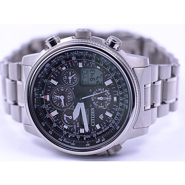 Citizen PMV65-2271 ( Armbanduhr PROMASTER SKY Serie Eco-Drive Funkuhr Herren) Runde Uhr
