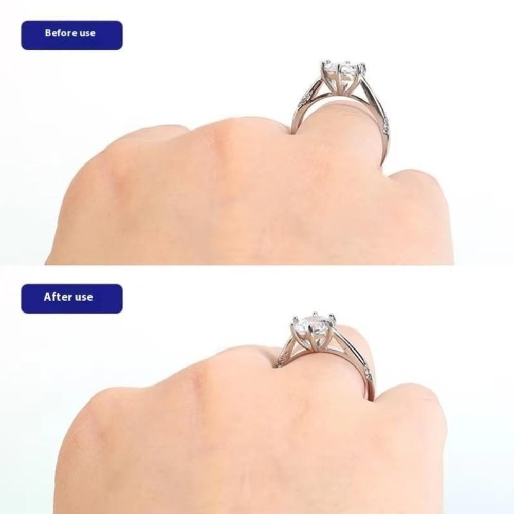 8Pcs/set Silicone Ring Size Adjuster Loose Rings Ring Size Retainer  for Rings Jewelry Tools