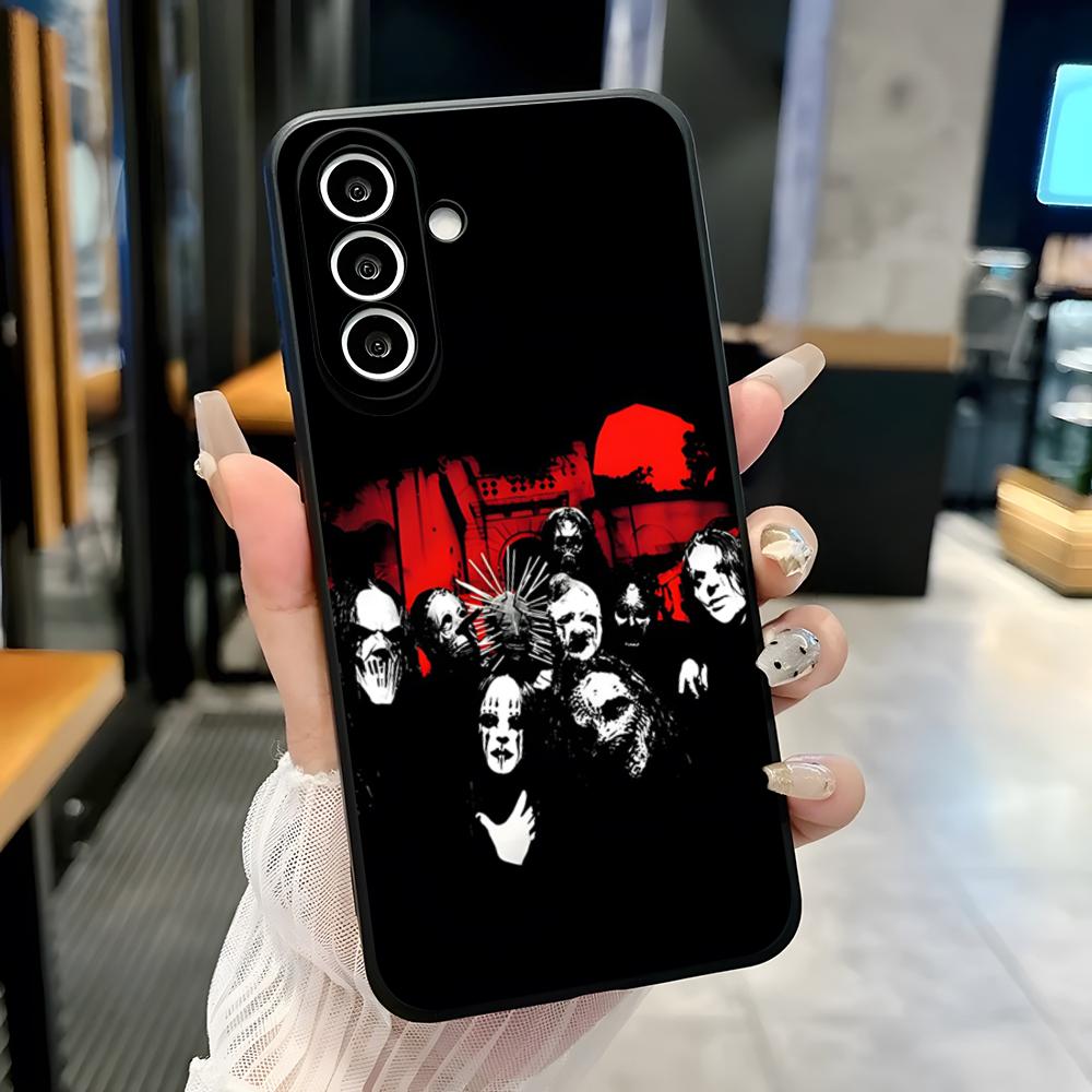 Slipknot-Rock Phone Case For Samsung A25 A13 A33 5G A54 A36 A35 A56 A52 A14 Shockproof Soft Cover