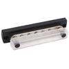 10 Way Power Distribution Block Bus Bar M6 Studs High Electrical Conductivity With Transparent Prote