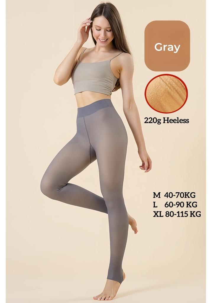 Plus Size 115Kg Thermal Stockings Woman Warm Insulated Tights Sexy Women Pantyhose Fake Stockings Skin Effect Translucent Tights