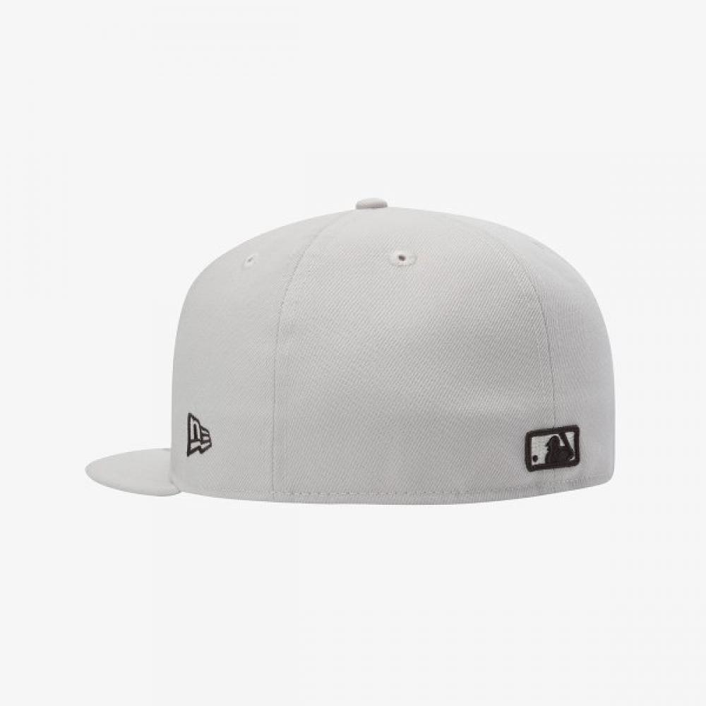 New Era Mlb La Dodgers Fitted Cap Outline Stone