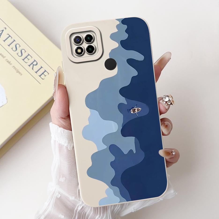 For Xiaomi Poco C31 Case PocoC3 Fashion Candy Painted Cover Soft TPU Phone Case For Xiaomi Poco C3 C 31 PocoC31 Back Cover Coque