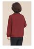 Plus Size Women's Lapel Maternity Coat, Spring/Autumn Jacket for Middle-Aged & Elderly, 50s-60s Fashion.